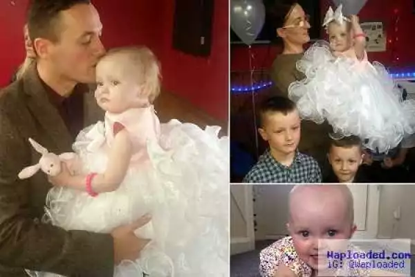 Baby Wedding: Father Marries 1-year-old Daughter as She Has Just Two Days to Live (Photo)